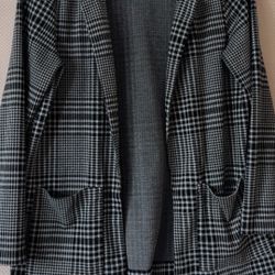 Plaid Blazer, H&M