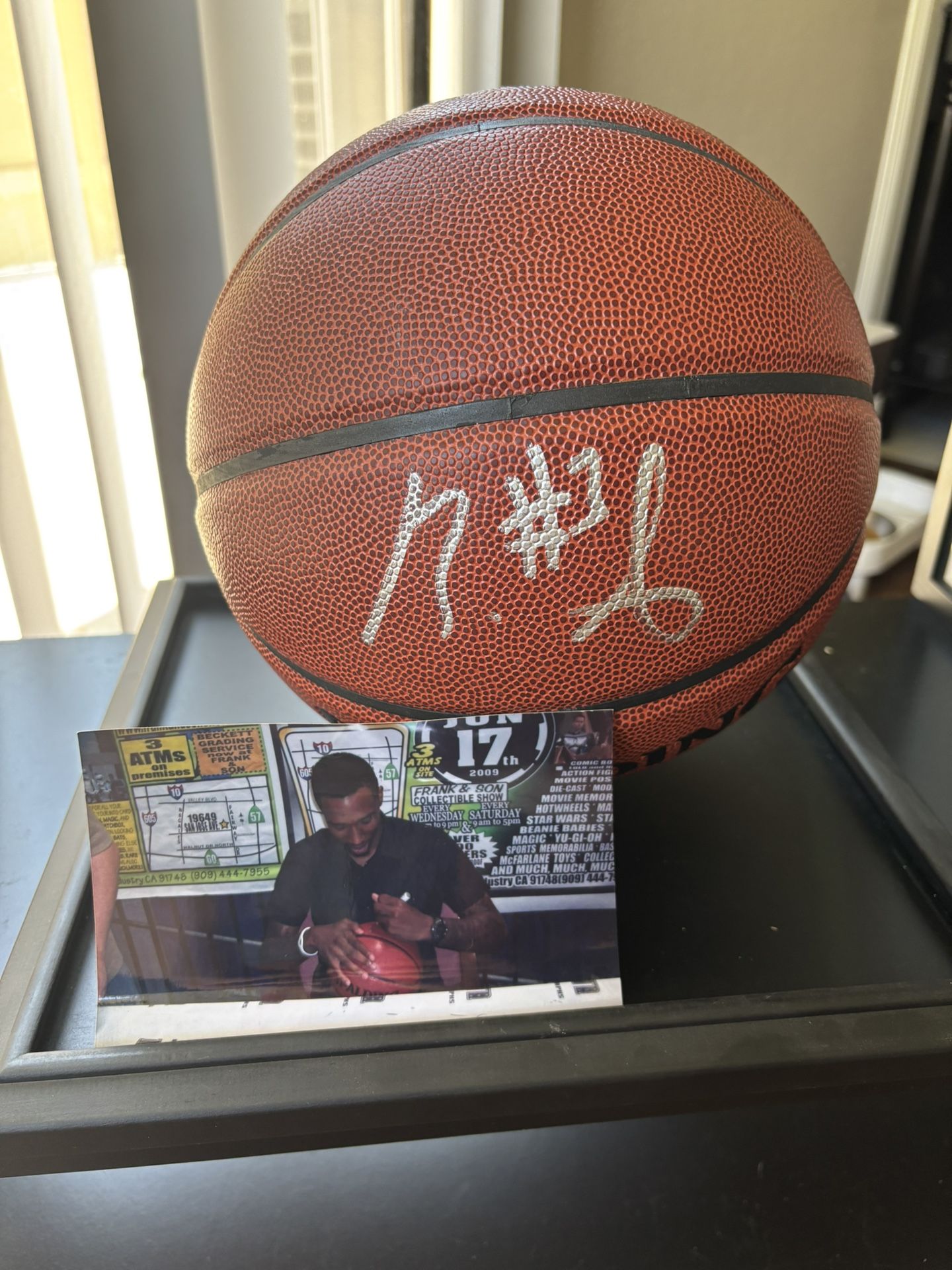 Brandon Jennings Signed Basketball