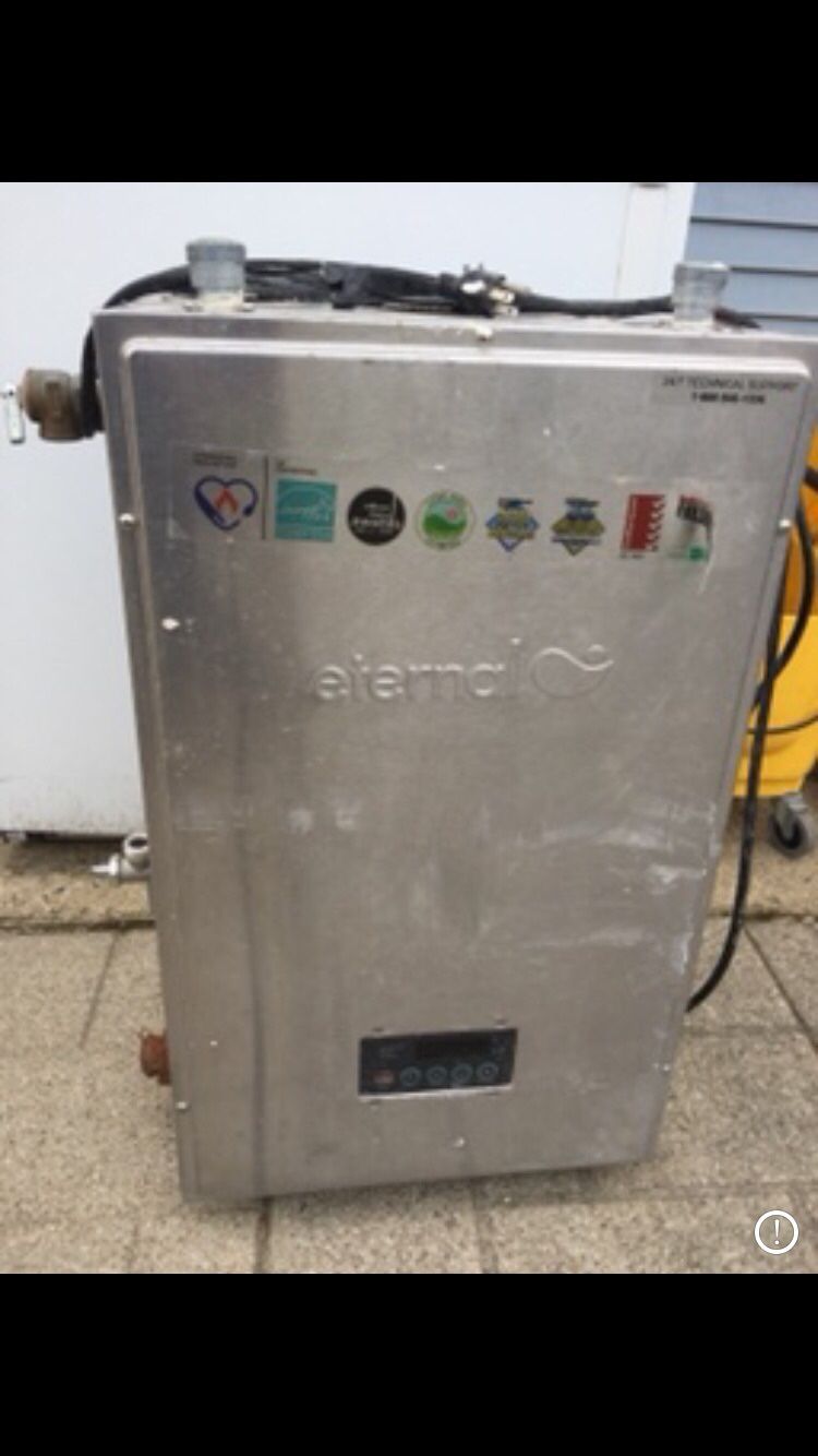 Tankless water heater not working