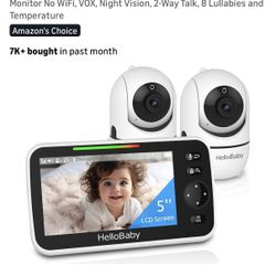Hellobaby Baby Monitor 2 Cameras And Monitor