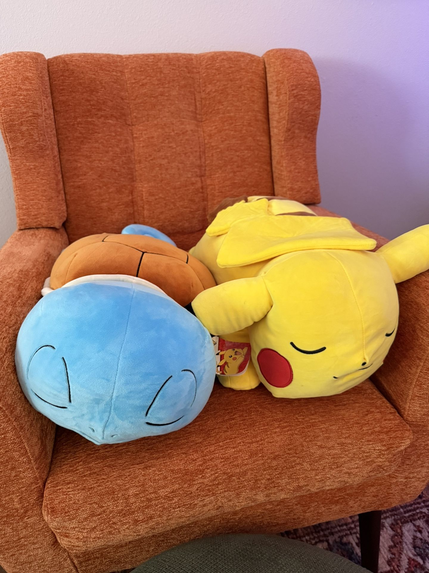 Sleeping Pokémon Plushies