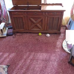 Stereo Turntable And CD Player