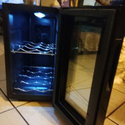 Black Haier Wine Cooler