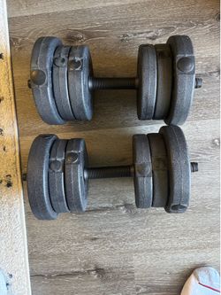 Adjustable Dumbells