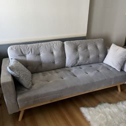 Small Gray Sofa Couch