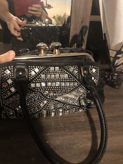 A beautiful blink purse