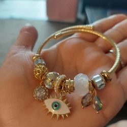 Evil Eye Charm Bracelet NEW