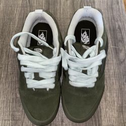 vans mono olive knu skool vans