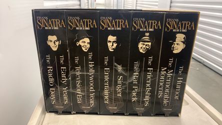 Frank Sinatra box set vhs tapes used