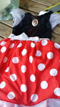 Kids minnie mouse costume