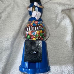 M&M Jazz Candy Dispenser Bank 12” New