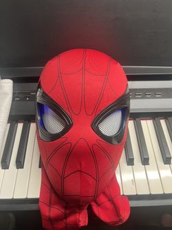 Hero Mask Moving Eyes, Spiderman Hero Mask, Remote Control Full Face Adult/Kids