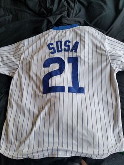 Sammy sosa throwback cooperstown coolbase jersey sz. xl $60/obo