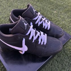 Jordan 1 Football Cleats Men’s Size 10