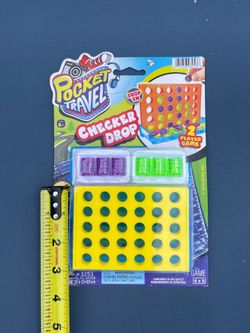 Checker Drop Pocket Travel