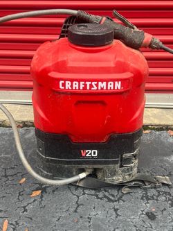 Craftsman V20 Lithium-Ion Backpack Sprayer (with battery)