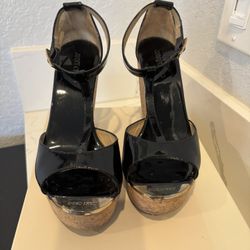 JIMMY CHOO CORK WEDGE 