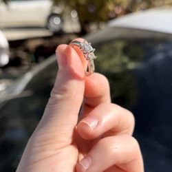 Princess cut Diamond Wedding Ring