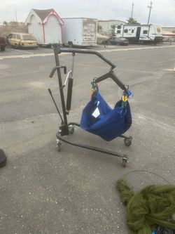 Hydraulic Patient Lift with Sling