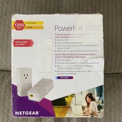 Netgear Powerline 1200 Wifi Extendar 