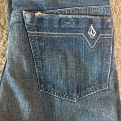 Boys Volcom Jeans 27/14 Slim 