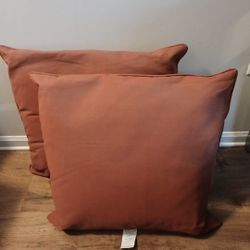 AVAILABLE! View All Pics  / Description...SET OF 2  OUTDOOR  CUSHIONS..
