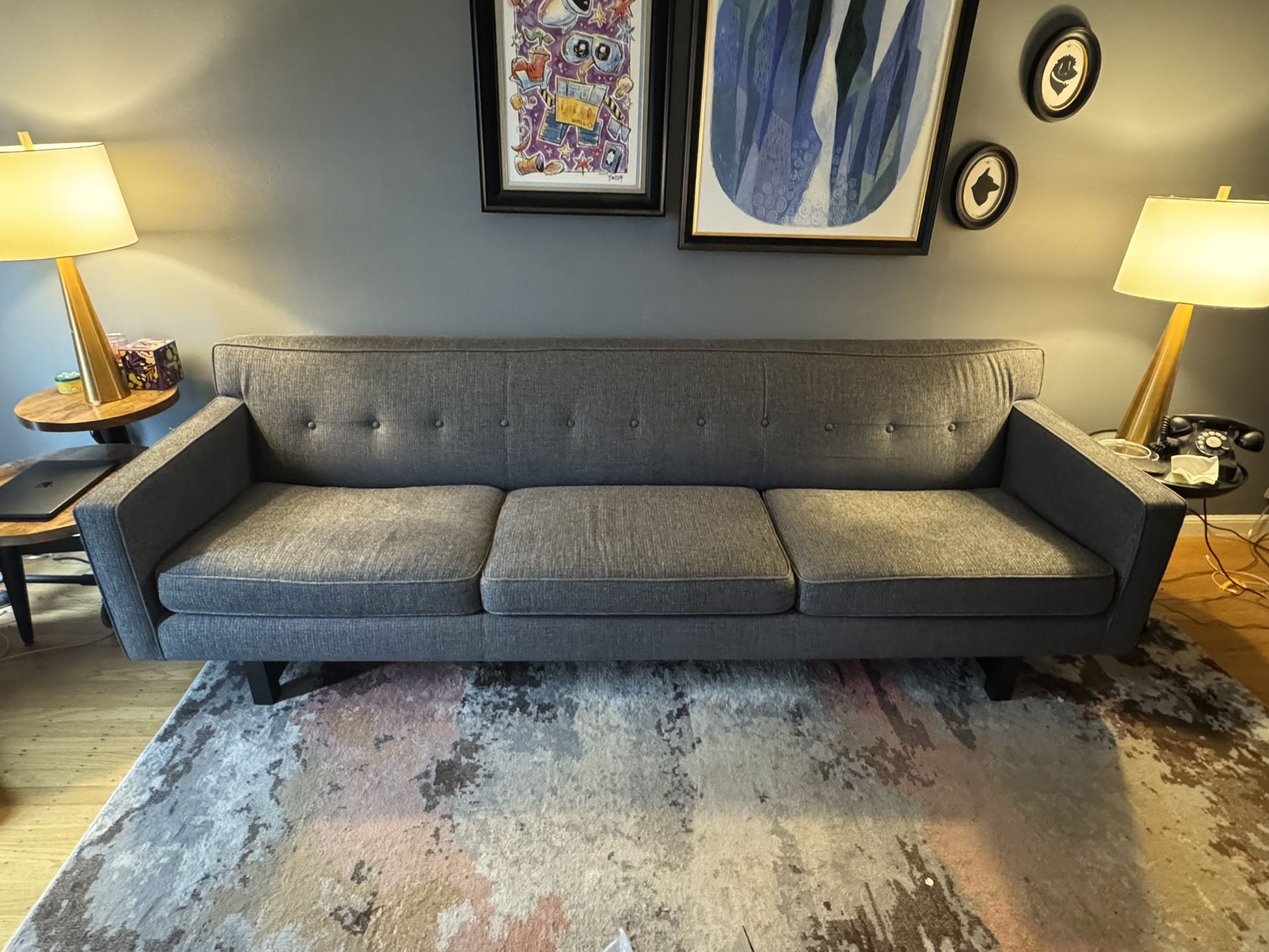Room & Board 101” Andre Sofa - Total Ink