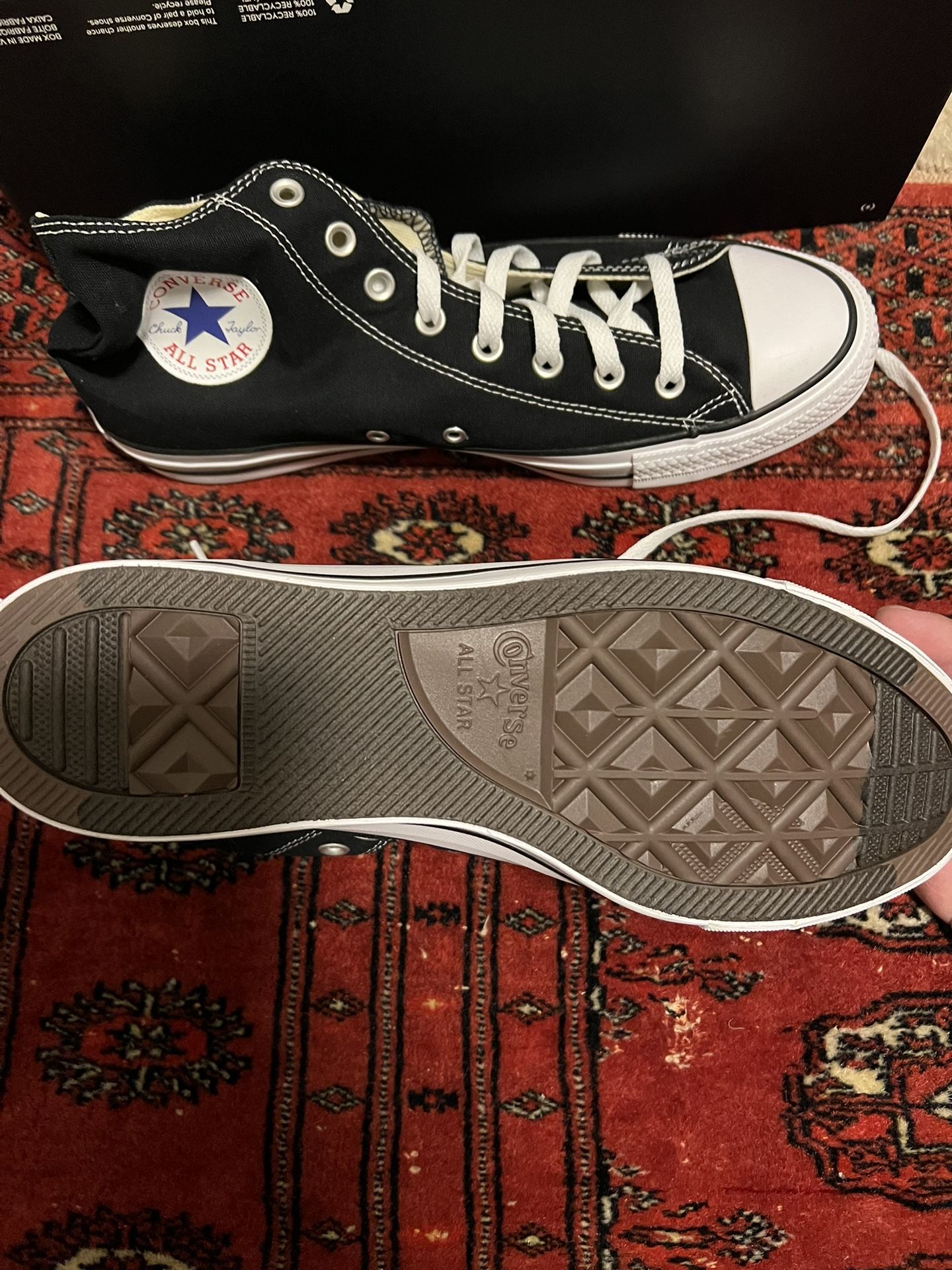Black All Star Converses