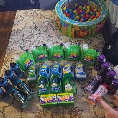 Downy Unstoppable Beads Gain Ultra Liquid Fabric Softener, Gain