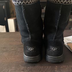Tall Black Ugg