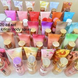New Victoria Secret & Pink Body Sprays & Lotions -$20 Ea Set  Or $10 Ea Lotion/ Bodyspray-(pu 75216)