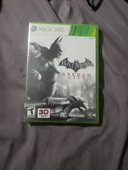 Batman arkham city xbox 360 sealed