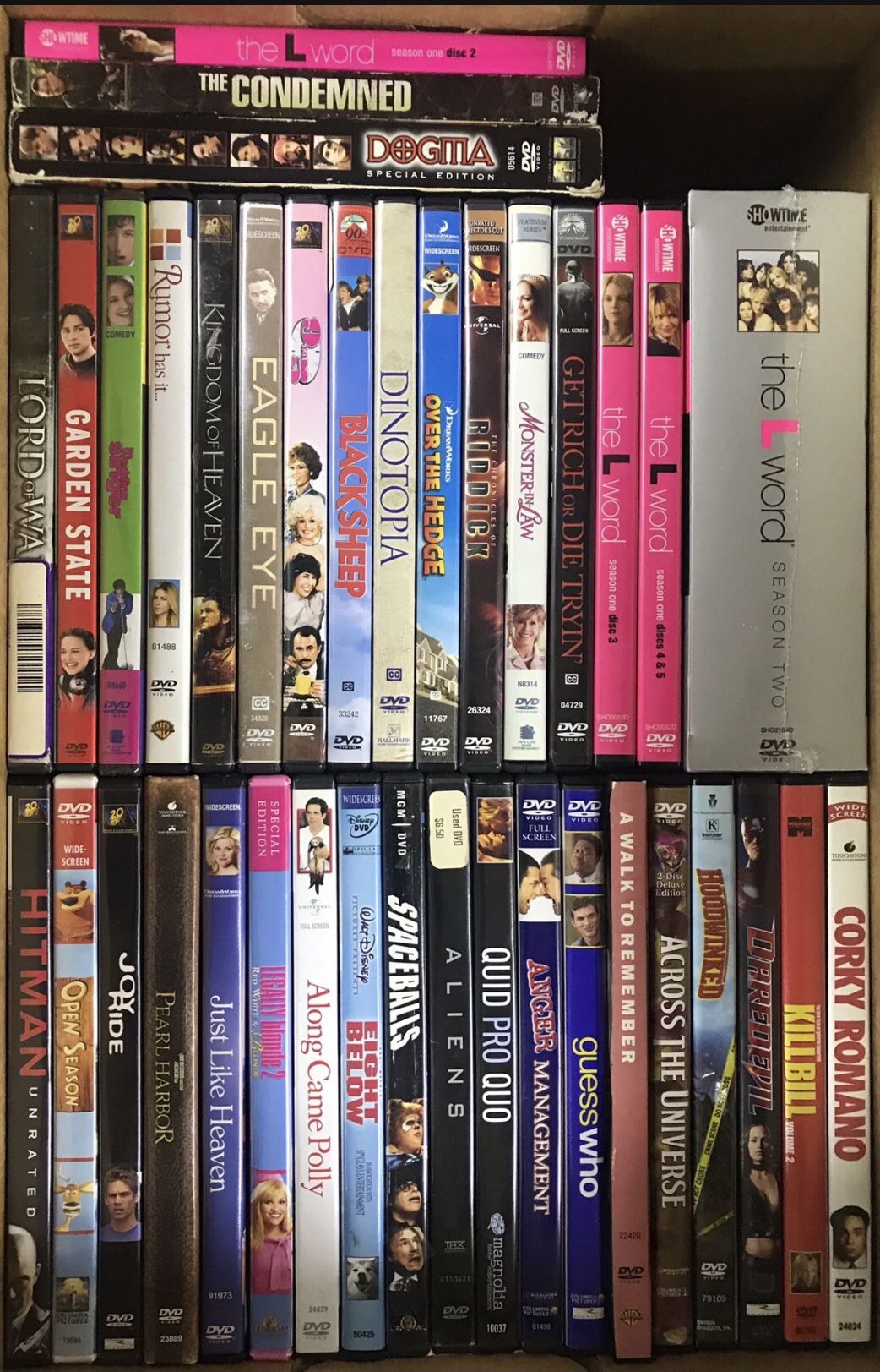 Box Of DVD’s