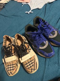 Burberry & Versace shoes size 10