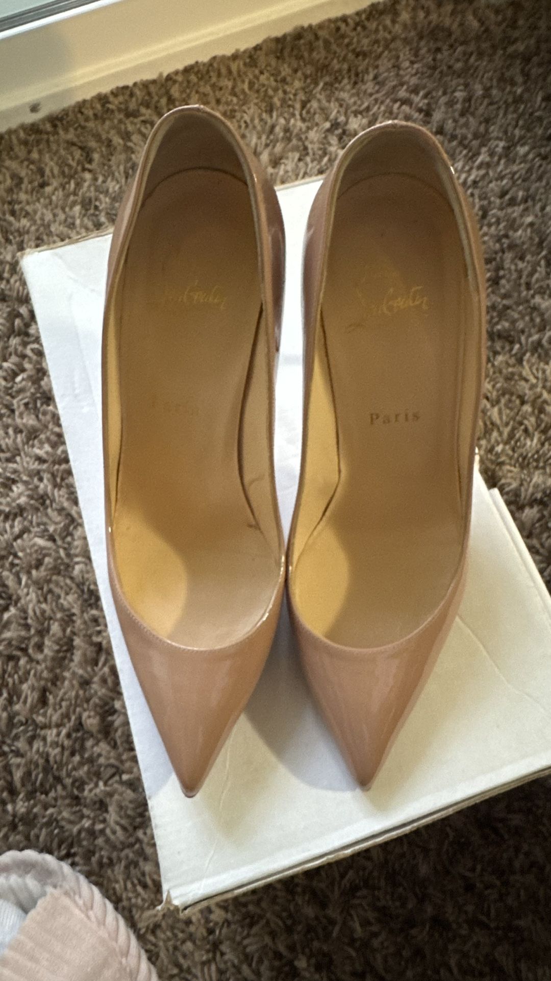 Christian Louboutin Heels 37.5 Size