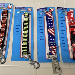 Brand New 6 Leashes And 1 Collar