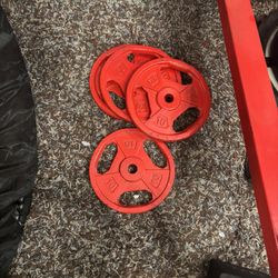 Olympic and Standard Weights + Gym