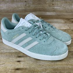 Adidas Originals Gazelle Hazy Green Off White Shoes IG4393 Women's Size 7