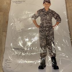 Last minute costume/Army/child Small