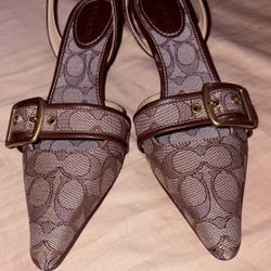 Coach Kitten Heels
