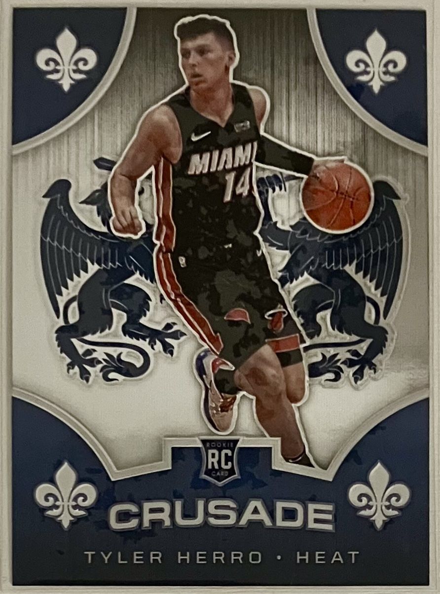 2019-20 Panini Chronicles Crusade TYLER HERRO RC #518 Rookie Miami Heat