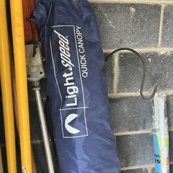 Camping Canopy and Oars