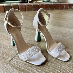 Betsy Johnson Wedding Heels (size 7)