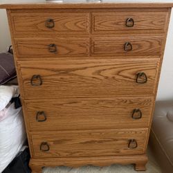 2-4-6-8 Wood chests, desks, twin beds, mattresses 
