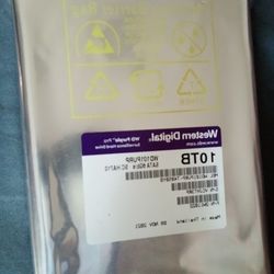 Brand New Western Digital ( Surveillance) Hard drive 10tb