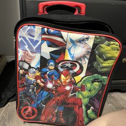 Boys Kids Suit Case / Clear Backup X2