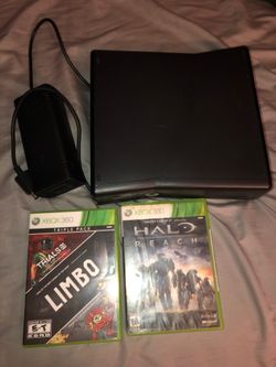 Xbox 360 With Two Games Included