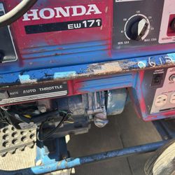 honda welder ew-171 portable welder 