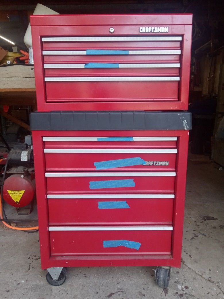 Top and Bottom Cabinets + Tools