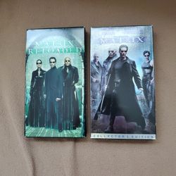 Matrix VHS Tapes